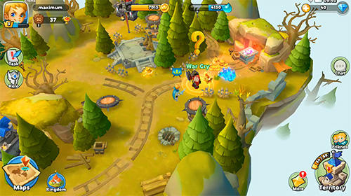 Gameplay of the Plan of attack: Build your kingdom and dominate for Android phone or tablet.