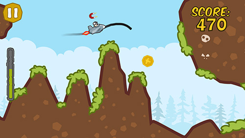 Gameplay of the Plany plane for Android phone or tablet.
