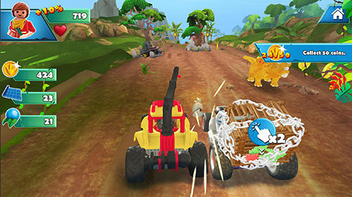 Gameplay of the Playmobil: The explorers for Android phone or tablet.