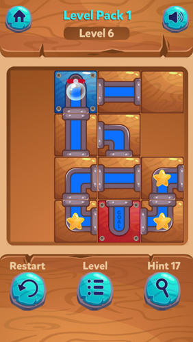 Gameplay of the Plumber unblock me for Android phone or tablet.