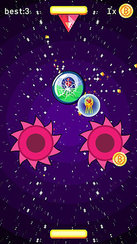 Gameplay of the Pocket cosmo clicker for Android phone or tablet.