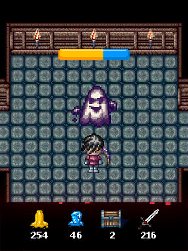 Gameplay of the Pocket dungeon for Android phone or tablet.