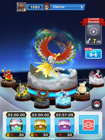 Gameplay of the Pokemon duel for Android phone or tablet.