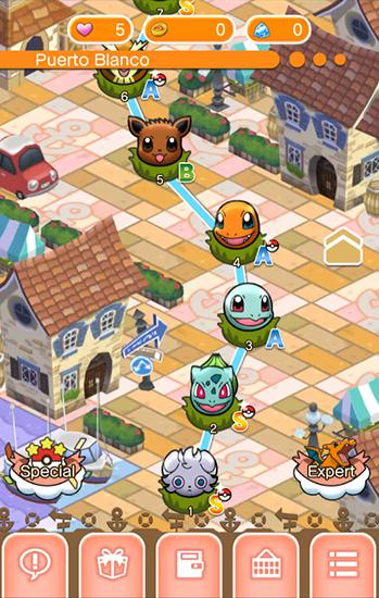 Full version of Android apk app Pokemon shuffle mobile for tablet and phone.