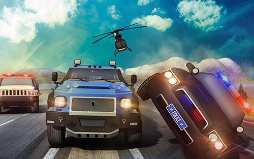 Gameplay of the Police car smash 2017 for Android phone or tablet.