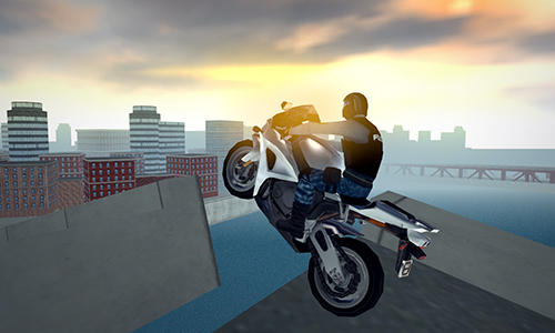 Full version of Android apk app Police motorcycle crime sim for tablet and phone.