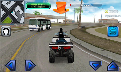 Full version of Android apk app Police quad chase simulator 3D for tablet and phone.