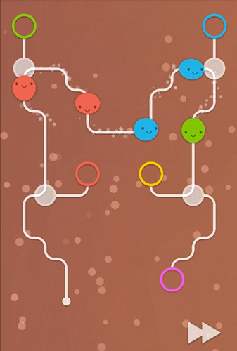 Gameplay of the Poly path for Android phone or tablet.