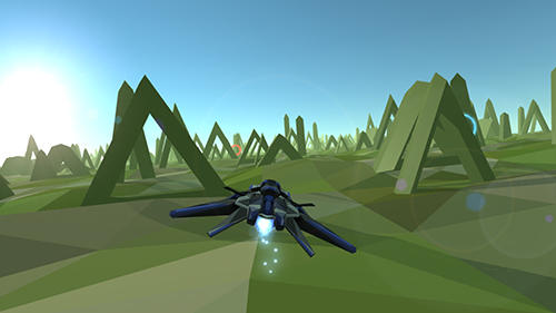 Gameplay of the Polyrunner VR for Android phone or tablet.