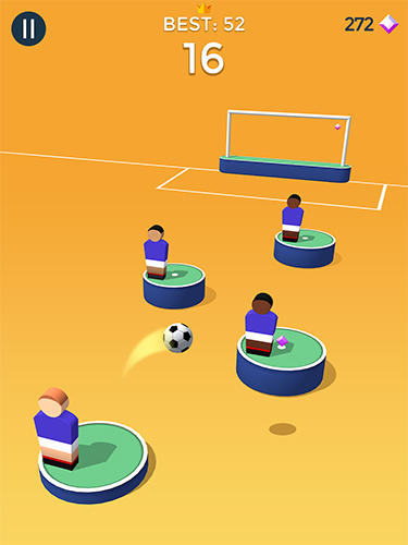 Gameplay of the Pop it! Soccer for Android phone or tablet.