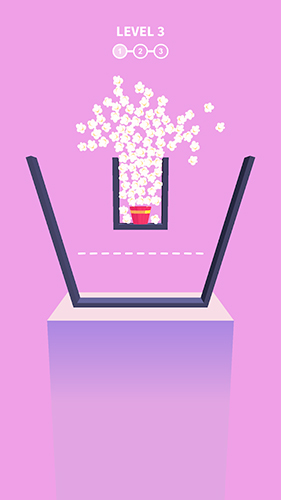Gameplay of the Popcorn burst for Android phone or tablet.