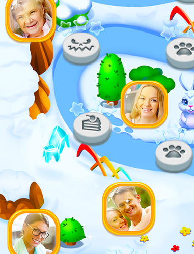 Gameplay of the Popsicle mix for Android phone or tablet.