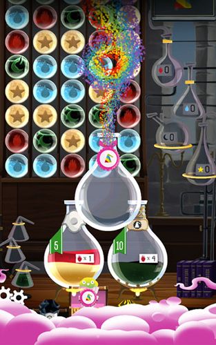 Gameplay of the Potion explosion for Android phone or tablet.