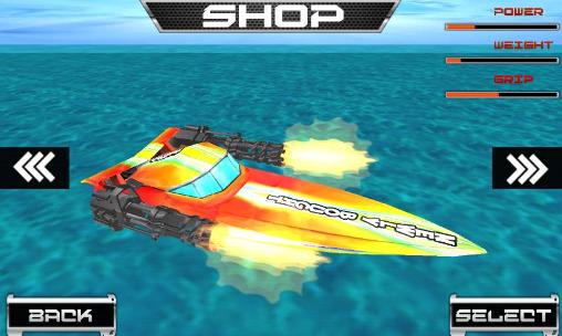 Full version of Android apk app Power boat: War race 3D for tablet and phone.