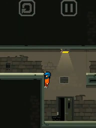 Gameplay of the Prison Run and MiniGun for Android phone or tablet.