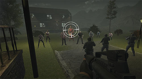 Gameplay of the Project mutant: Zombie apocalypse for Android phone or tablet.