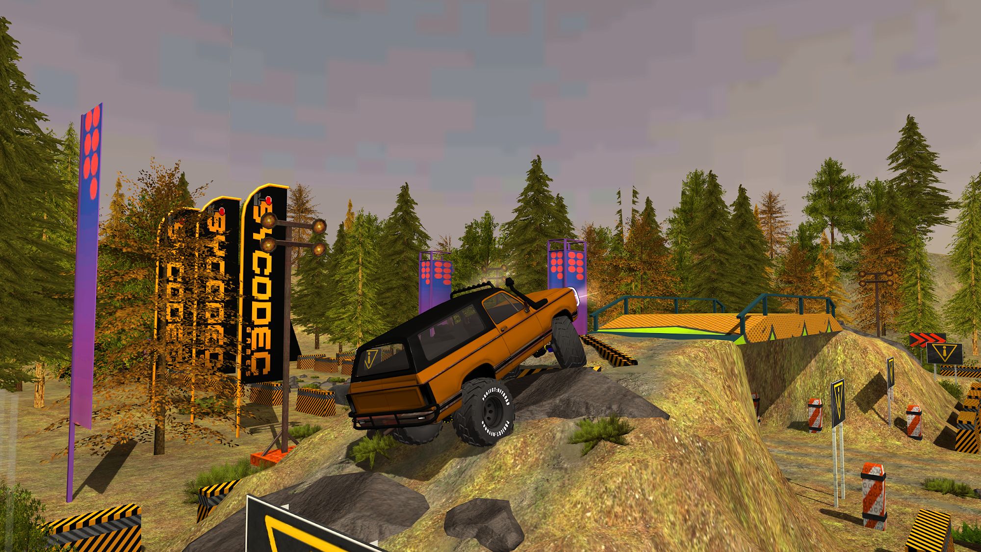 Gameplay of the Project Offroad 3 for Android phone or tablet.
