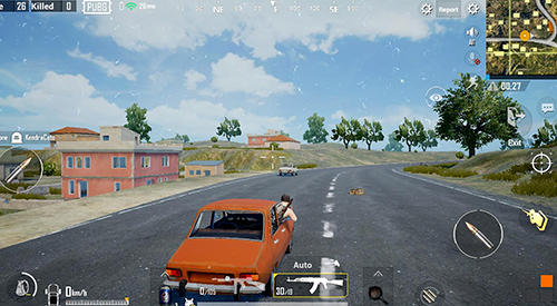 Gameplay of the PUBG mobile lite for Android phone or tablet.