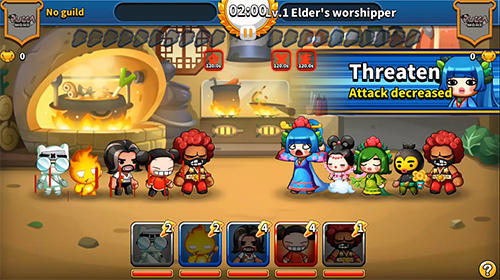 Gameplay of the Pucca wars for Android phone or tablet.