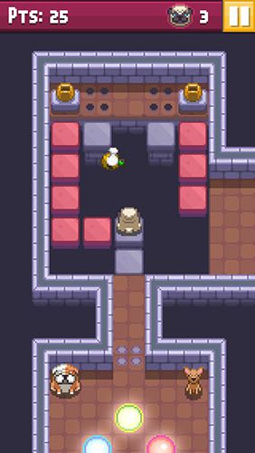 Gameplay of the Pug's quest for Android phone or tablet.