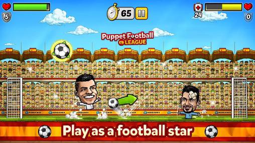 Full version of Android apk app Puppet football: League Spain for tablet and phone.