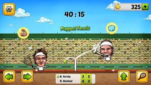 Full version of Android apk app Puppet tennis: Forehand topspin for tablet and phone.