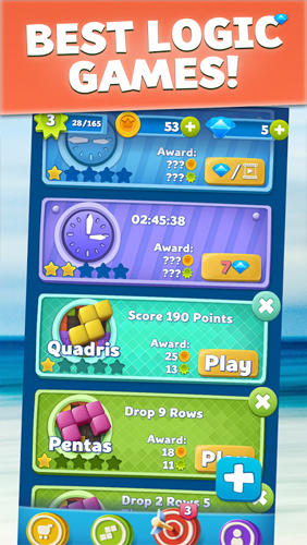 Gameplay of the Puzzle masters for Android phone or tablet.
