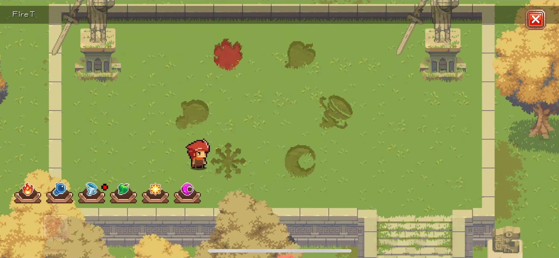 Gameplay of the Queen's Heroes for Android phone or tablet.