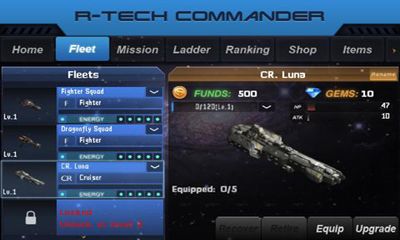 Full version of Android apk app R-Tech Commander Galaxy for tablet and phone.