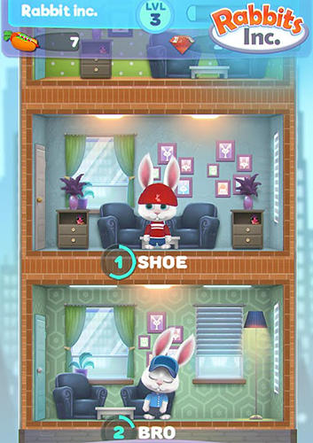 Gameplay of the Rabbits inc. for Android phone or tablet.