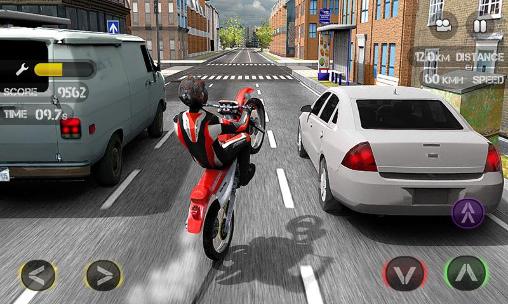 Full version of Android apk app Race the traffic moto for tablet and phone.