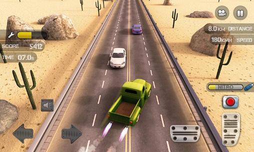 Full version of Android apk app Race the traffic nitro for tablet and phone.