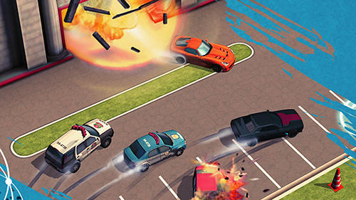 Gameplay of the Racing wars: Go! for Android phone or tablet.