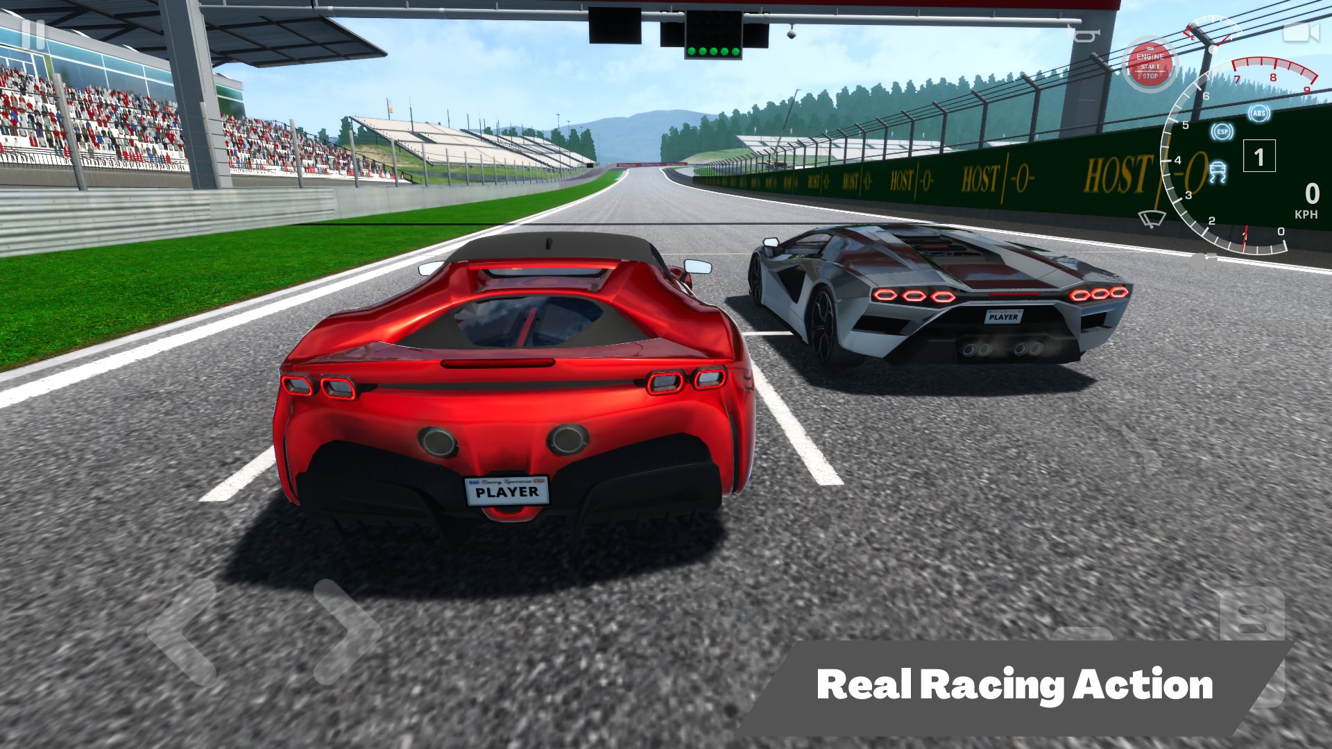 Gameplay of the Racing Xperience: Driving Sim for Android phone or tablet.