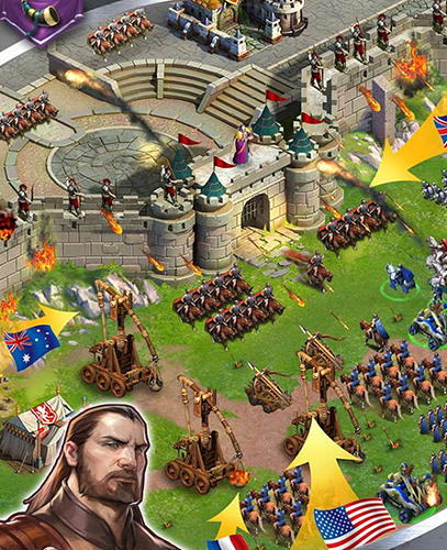 Gameplay of the Rage of kings for Android phone or tablet.