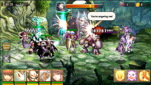 Gameplay of the Ragnarok rush for Android phone or tablet.
