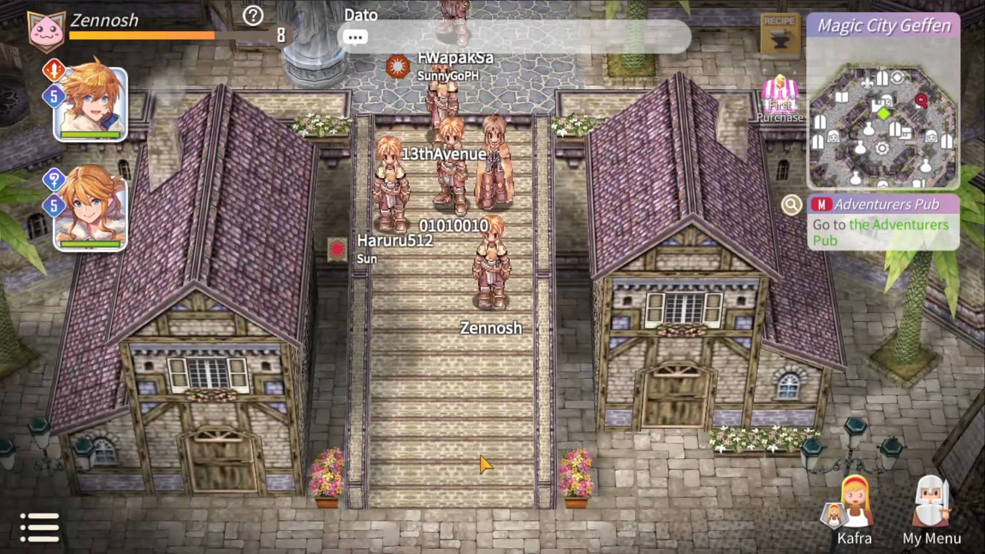 Gameplay of the Ragnarok: The Lost Memories for Android phone or tablet.