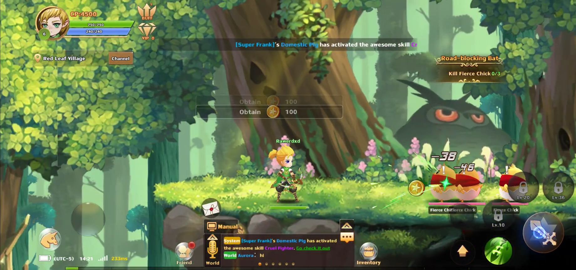 Gameplay of the Rainbow Story Global for Android phone or tablet.