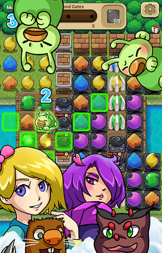 Gameplay of the Rainbowtail for Android phone or tablet.
