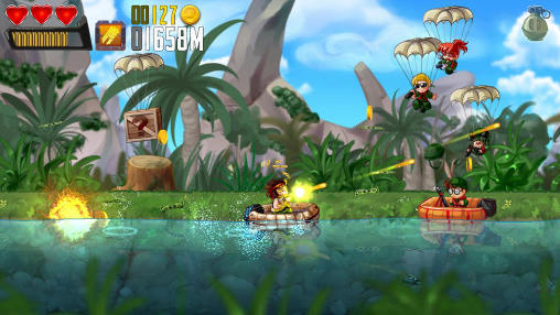 Full version of Android apk app Ramboat: Hero shooting game for tablet and phone.
