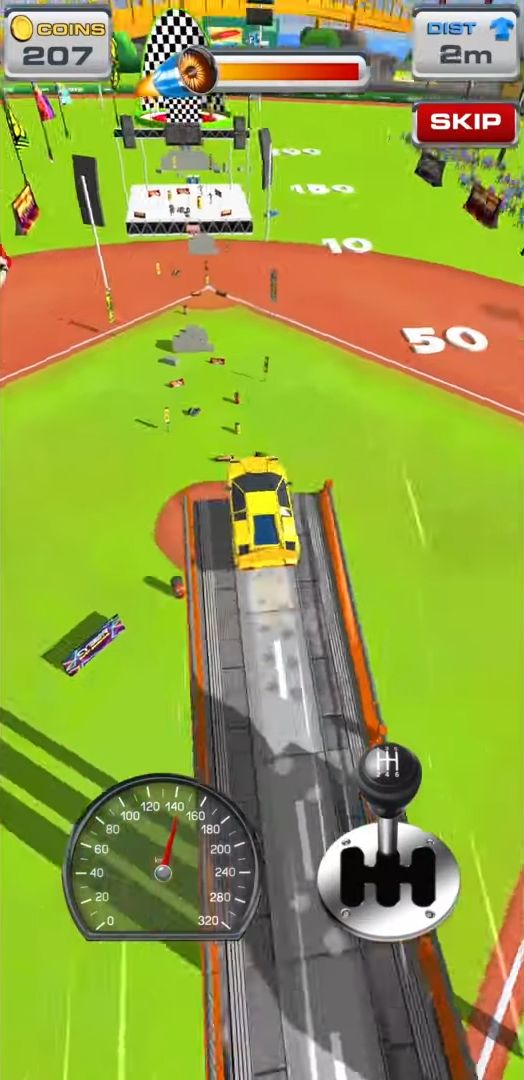 Gameplay of the Ramp Car Jumping 2 for Android phone or tablet.