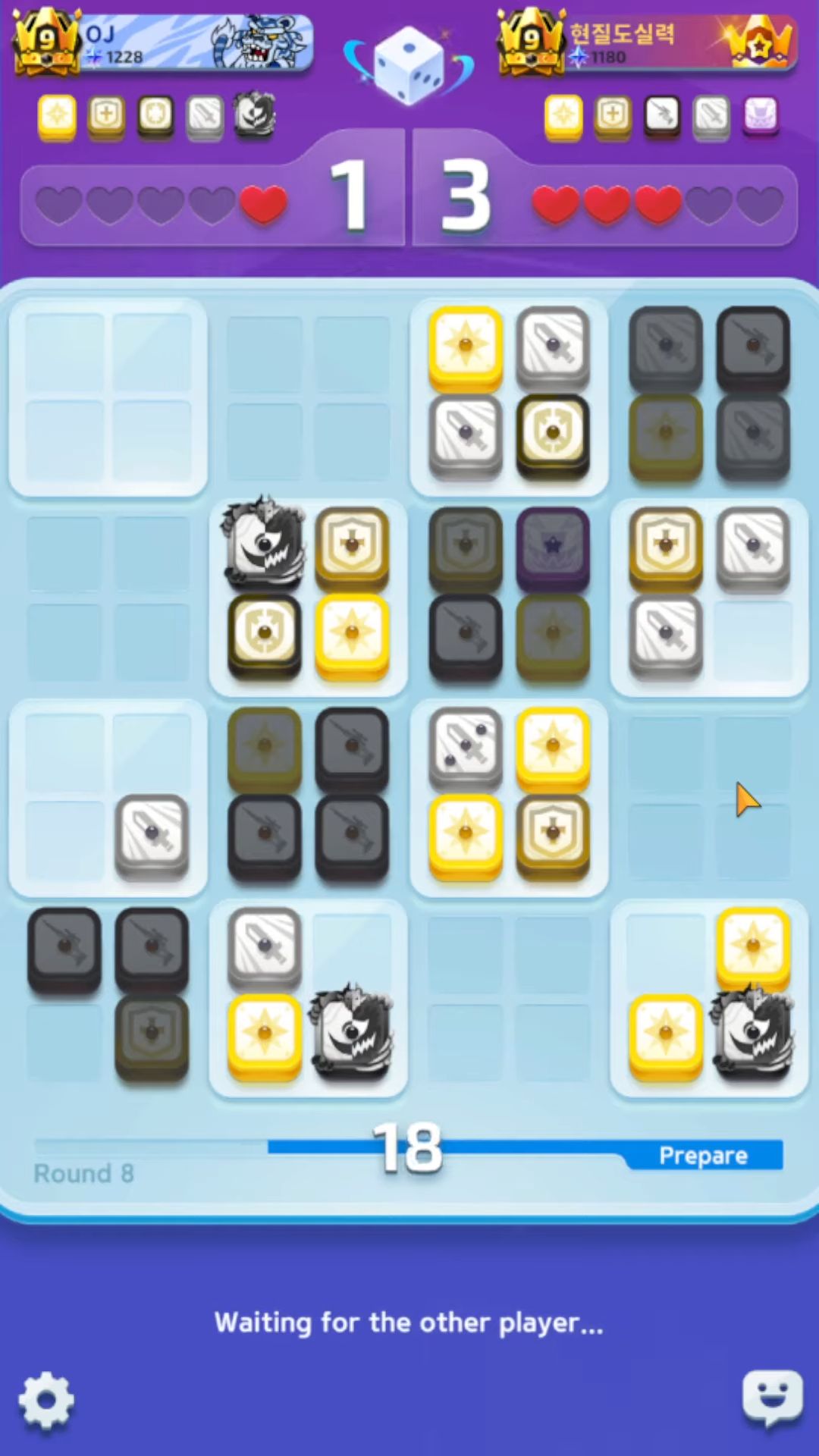 Gameplay of the Random Dice: GO for Android phone or tablet.