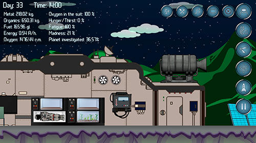 Gameplay of the Random space for Android phone or tablet.