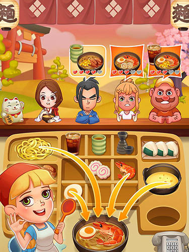 Gameplay of the Ranmen master for Android phone or tablet.