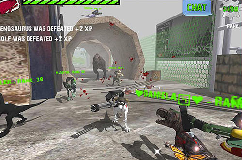 Gameplay of the Raptors online for Android phone or tablet.
