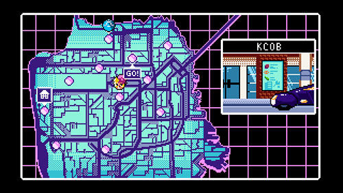 Gameplay of the Read only memories: Type-M for Android phone or tablet.