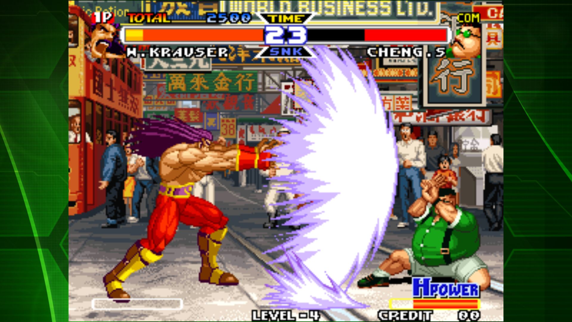 Gameplay of the REAL BOUT FATAL FURY SPECIAL for Android phone or tablet.