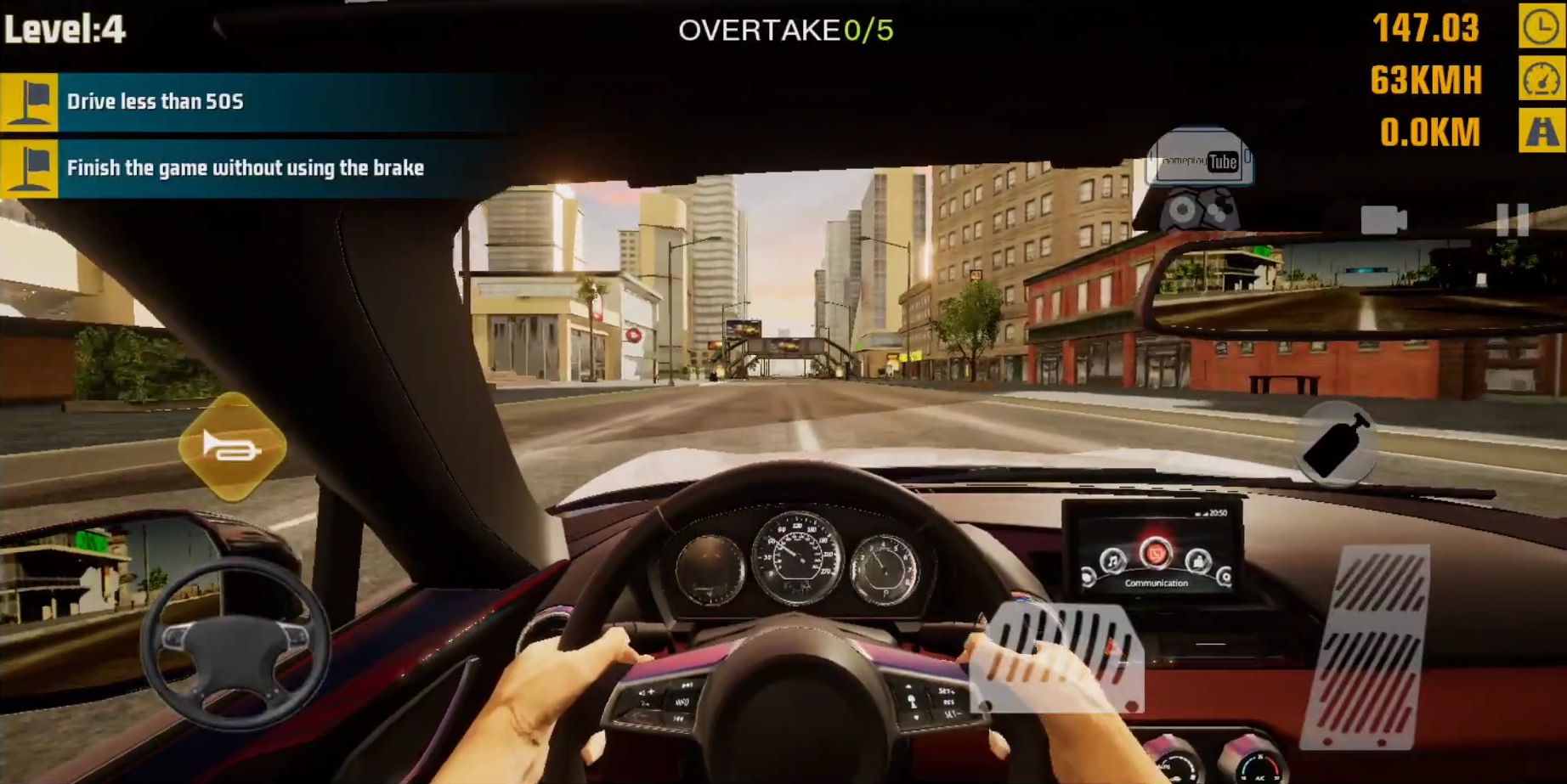 Gameplay of the Real Driving 2:Ultimate Car Simulator for Android phone or tablet.
