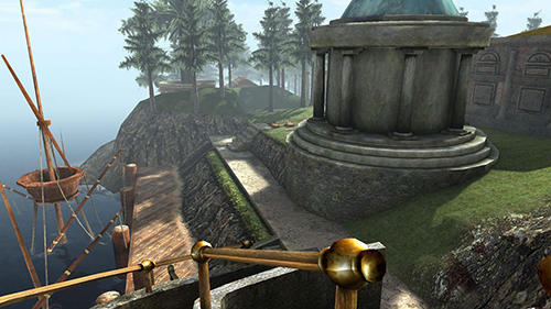 Gameplay of the Real Myst for Android phone or tablet.