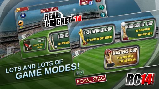 Full version of Android apk app Real cricket '14 for tablet and phone.